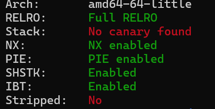 Mission Exception Registration 二进制安全保护检查结果