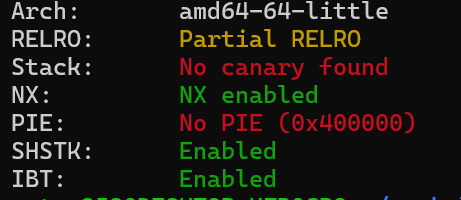 old_rop 二进制安全保护检查结果